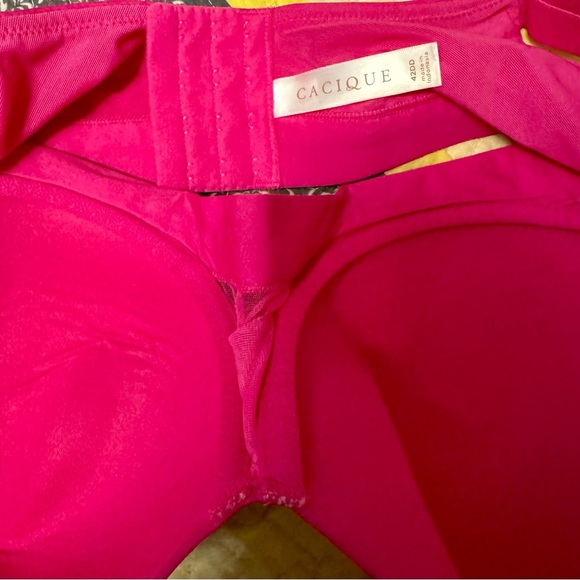 Cacique Bold Pink Comfort Bliss Bra - Picture 5 of 5